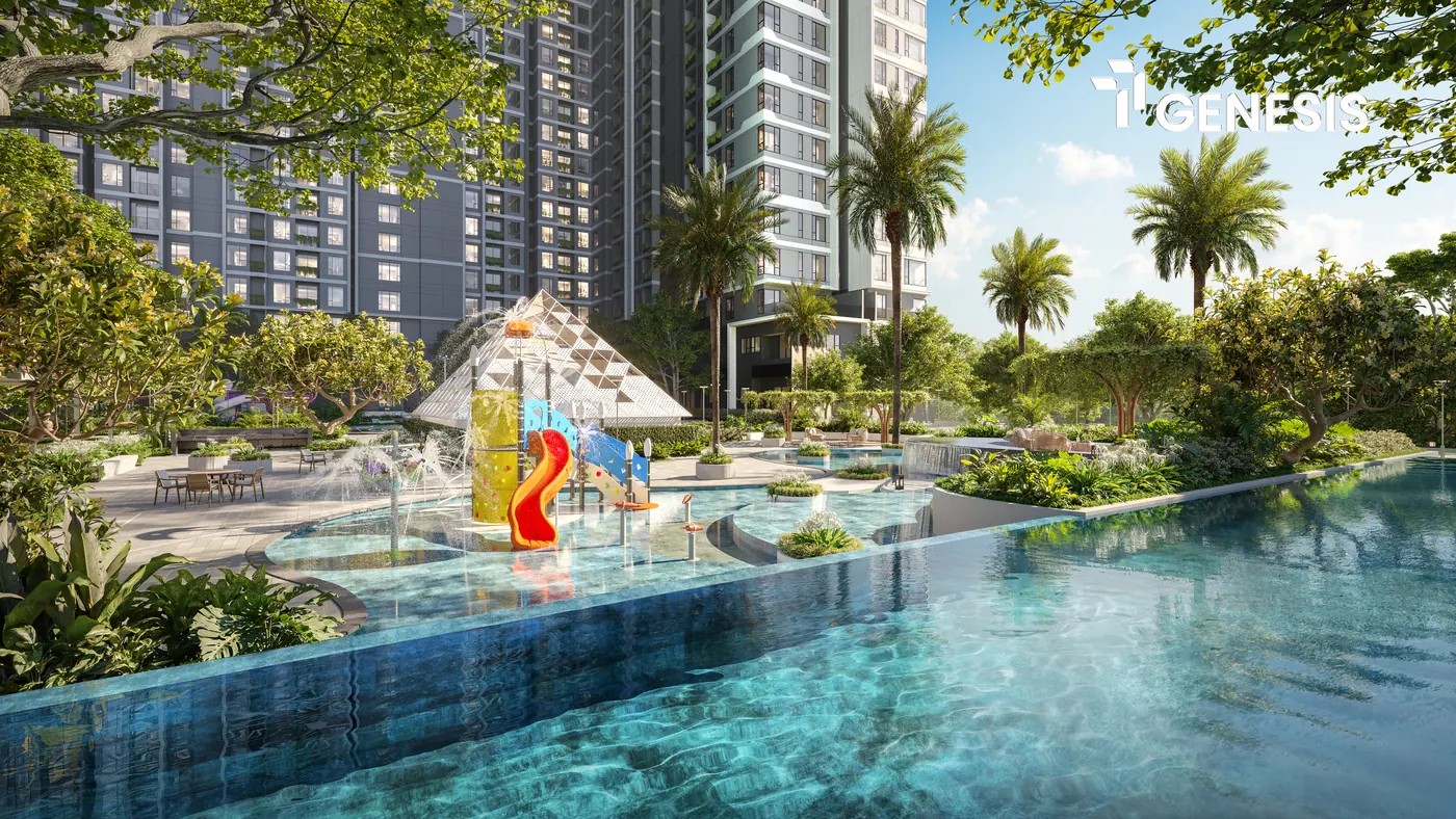 THE OASIS – Ốc đảo thủy dưỡng · 1.358 m²